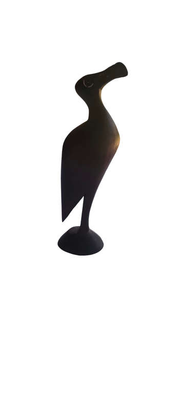 Wooden bird ornament