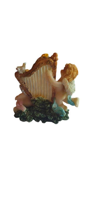 Angels harp ornament
