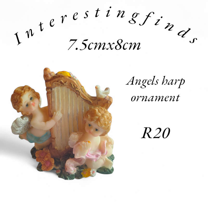 Angels harp ornament