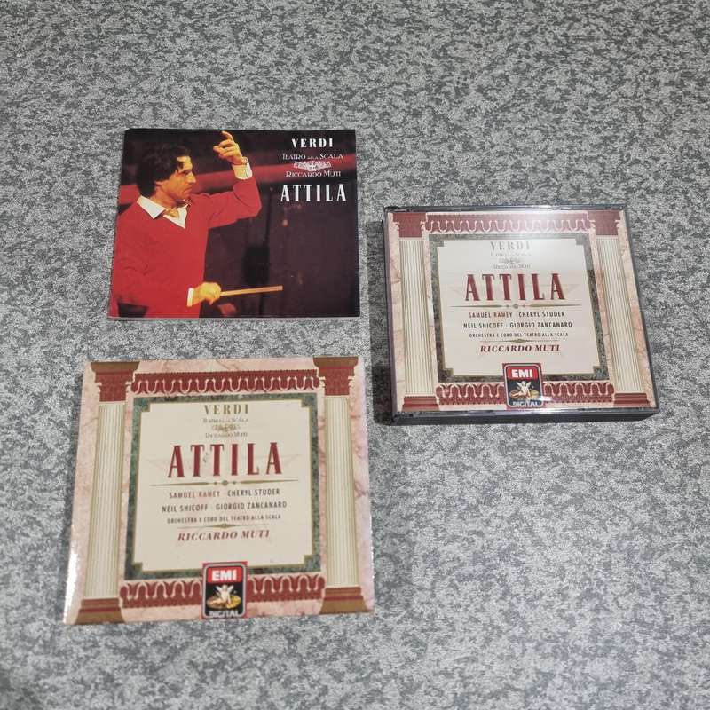 ATTILA DOUBLE CD For an opera enthusiast