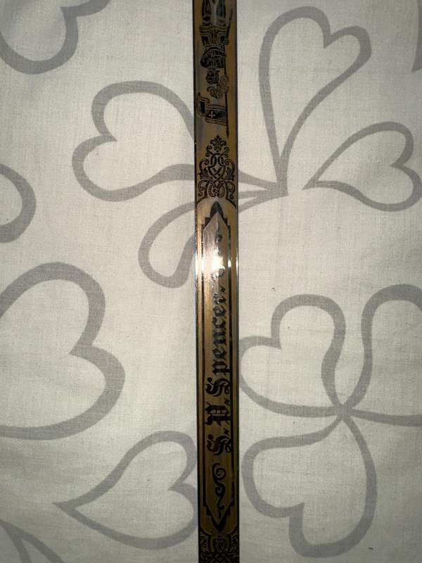 Antique (late 1800s) Masonic Knights Templar Sword and Scabbard