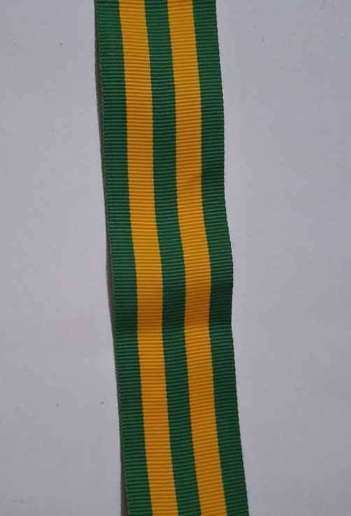SADF Good Service Medal ( Gold 30 Year) Full size ribbon