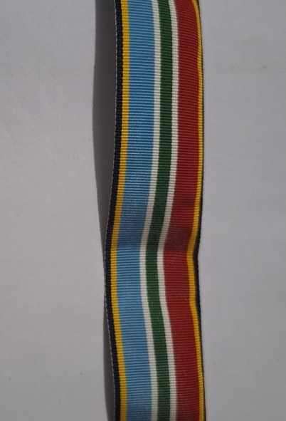 ODM of Zimbabwe Service medal 10 years full size medal ribbon