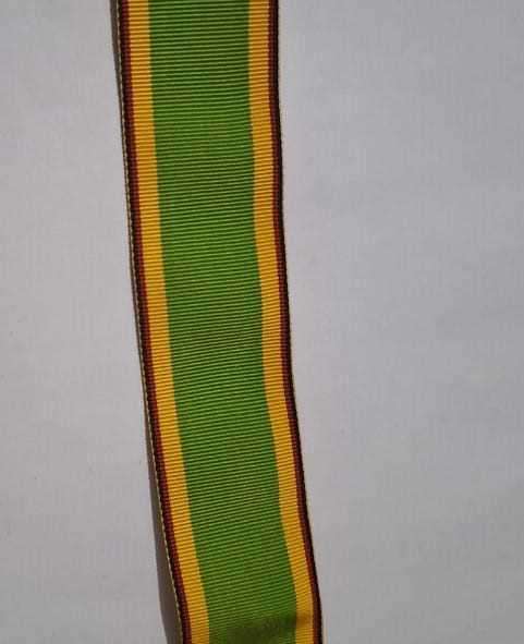 The Meritorious service medal of Zimbabwe Full size ribbon