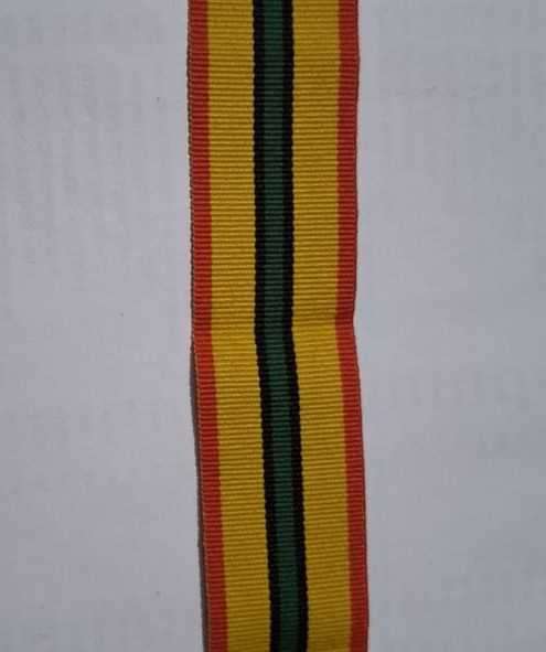 South African Railway Police Medal for Faithful service Full size Ribbon