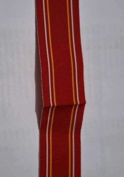 Civil Defence Medal for Bravery Full size Ribbon