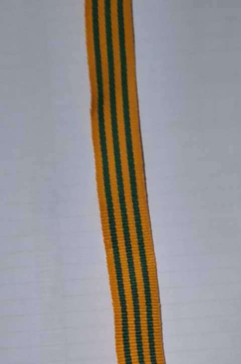 Bophuthatswana Army 30 Years Service Medal Miniature ribbon