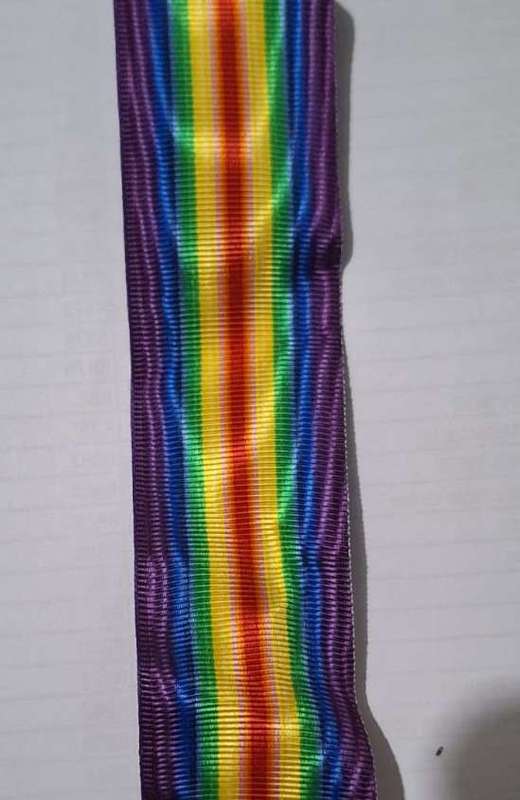 Victory Medal Full size ribbon