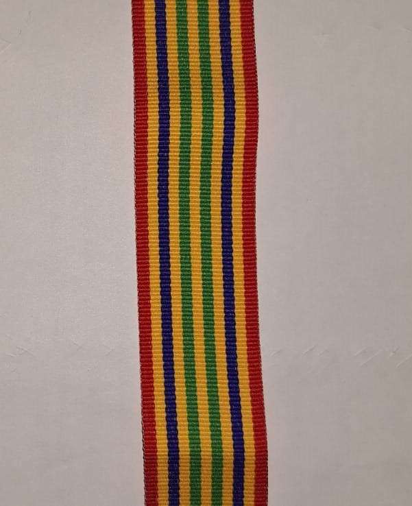 MK Luthuli Detachment Medal (gold) Full size Ribbon