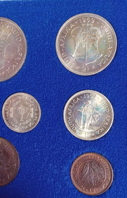 SOUTH AFRICA 1959 PROOF SET