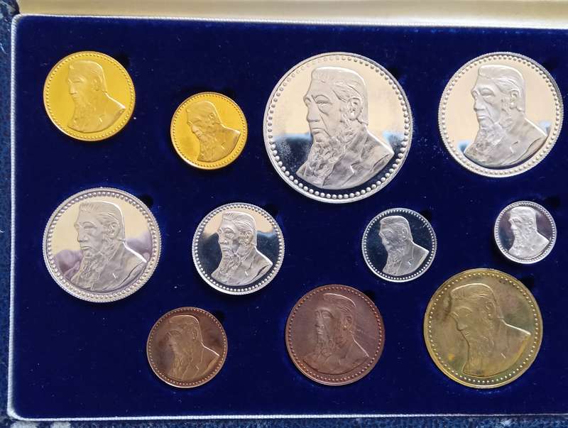 GOLD REEF CITY PAUL KRUGER TOKENS 1987