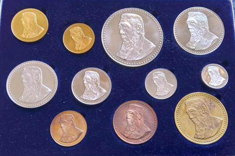 GOLD REEF CITY PAUL KRUGER TOKENS 1987