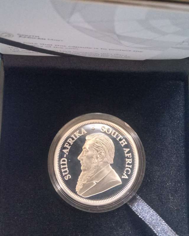 2020 ONE OUNCE FINE SILVER KRUGER RAND PROOF