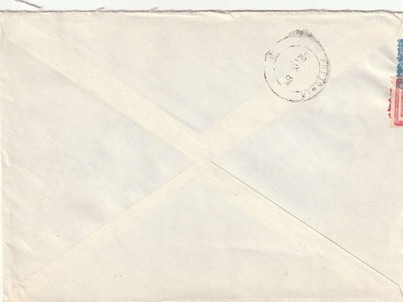 Germany DDR Registered Cover South Africa - 1986 - Party Day of SED Ernst Thalmann Park Monument