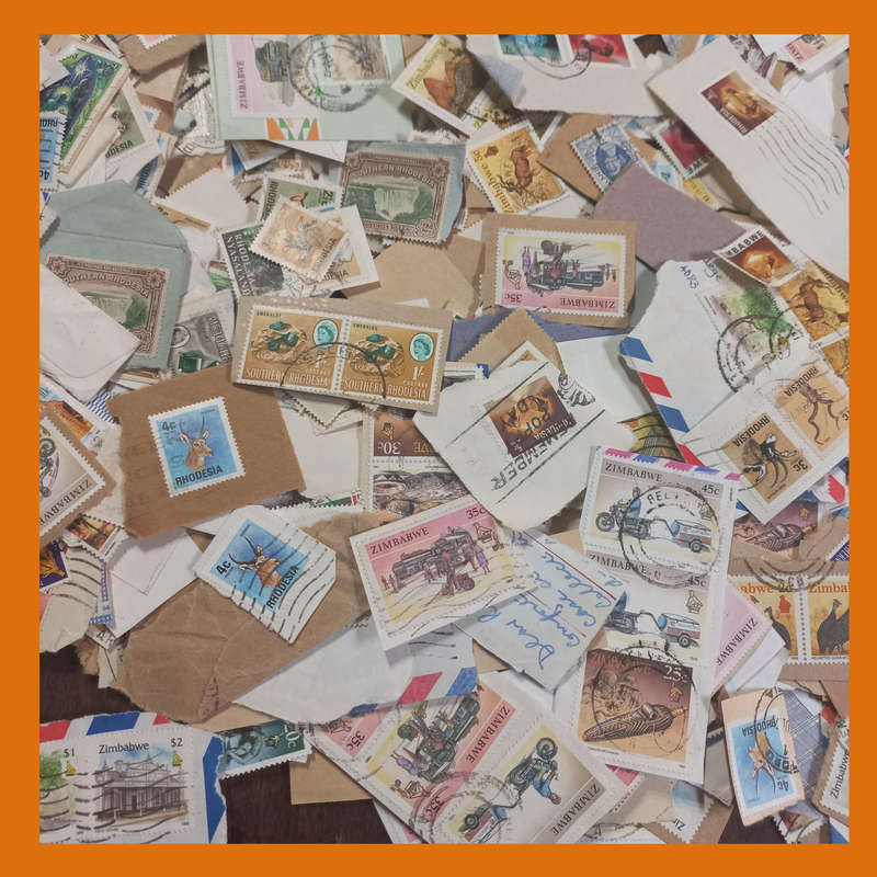 Zimbabwe Accumulation on Piece  1kg with Rhodesian Material