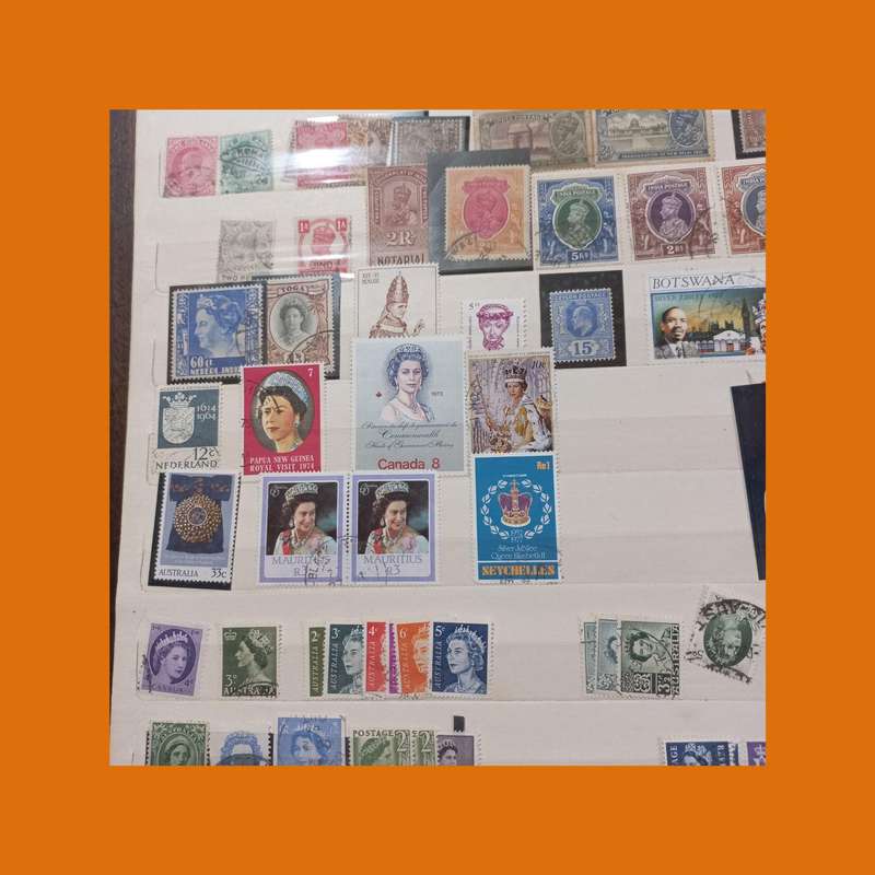 Thematic Stamp Album  Royalty, Jewels & Crowns (Stamps & Select Covers)