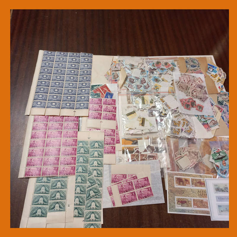 44531253 South West Africa SWA Collection in envelopes and Part Sheets 325g