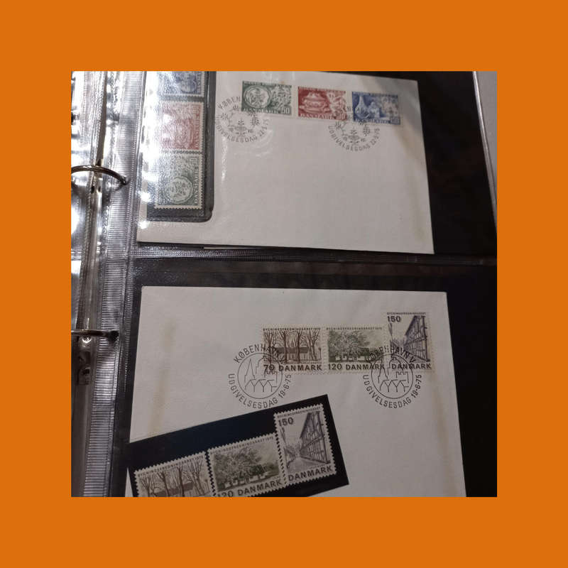Denmark  FDCs & Mint Sets Collection (1962 to 1980 Focus)