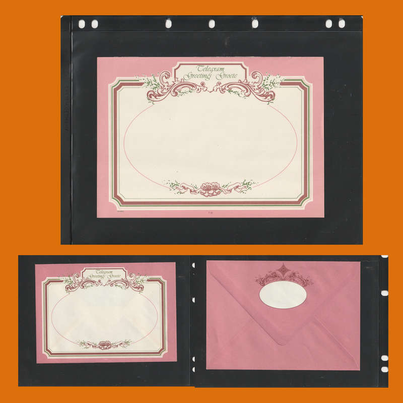 South Africa & Homelands Aerogramme and Telegram Stationery Album  Birds & Greetings Theme