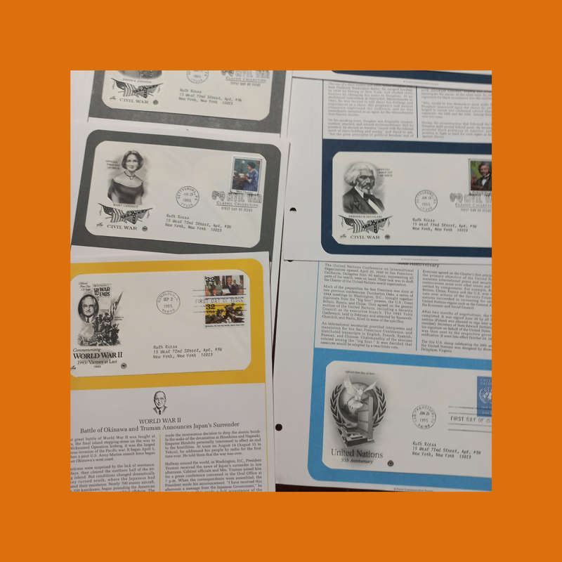 United States  Thematic First Day Cover Collection (Approx. 100 FDCs)