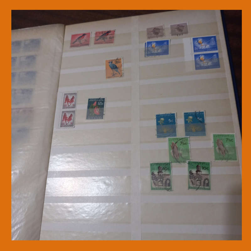 South Africa Union Selection in Lighthouse Stock Book with 1913 KGV Issue