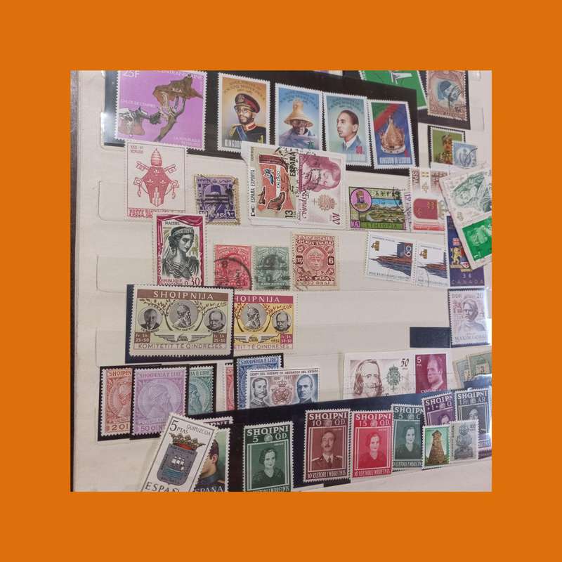 Thematic Stamp Album  Royalty, Jewels & Crowns (Stamps & Select Covers)