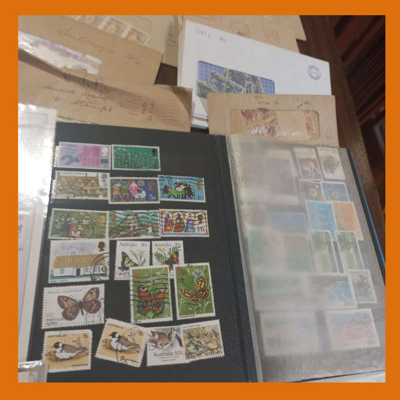 South African Stamp Collection  Envelopes, Albums and FDCs (2.2kg)