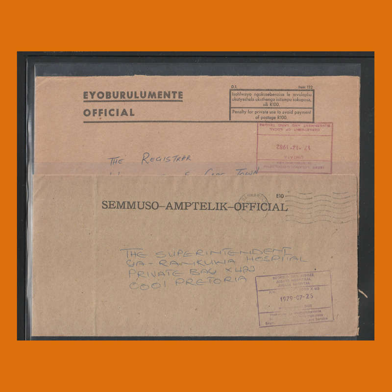 WWII Active Service & Official Government Covers  Censored Postal History