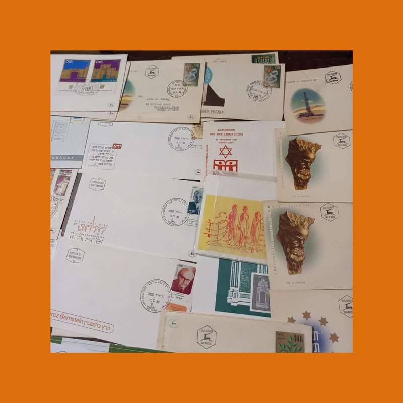 Israel  Early Years First Day Covers Collection Including Large Format Issues & Thematic Highlights