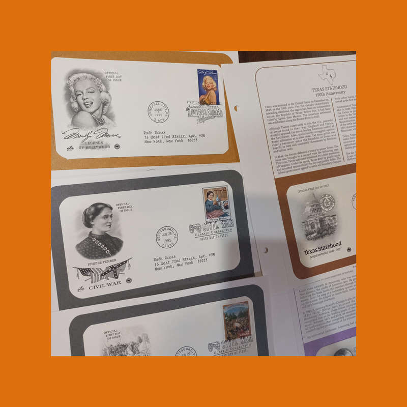 United States  Thematic First Day Cover Collection (Approx. 100 FDCs)