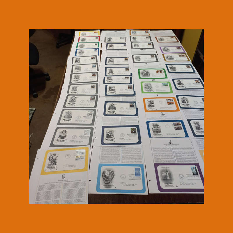 United States  Thematic First Day Cover Collection (Approx. 100 FDCs)