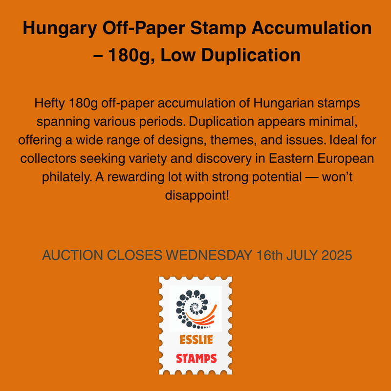 Hungary Off-Paper Stamp Accumulation  180g, Low Duplication