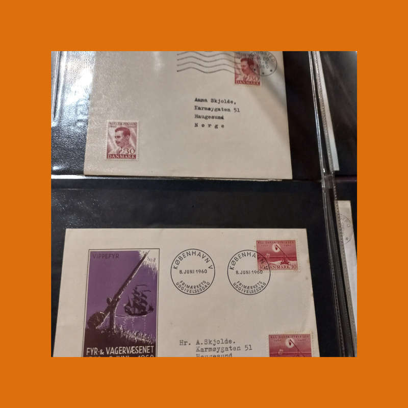 Denmark  FDCs & Mint Sets Collection (1962 to 1980 Focus)
