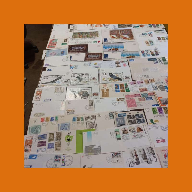 Israel  Early Years First Day Covers Collection Including Large Format Issues & Thematic Highlights