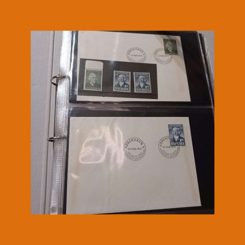 Denmark  FDCs & Mint Sets Collection (1962 to 1980 Focus)