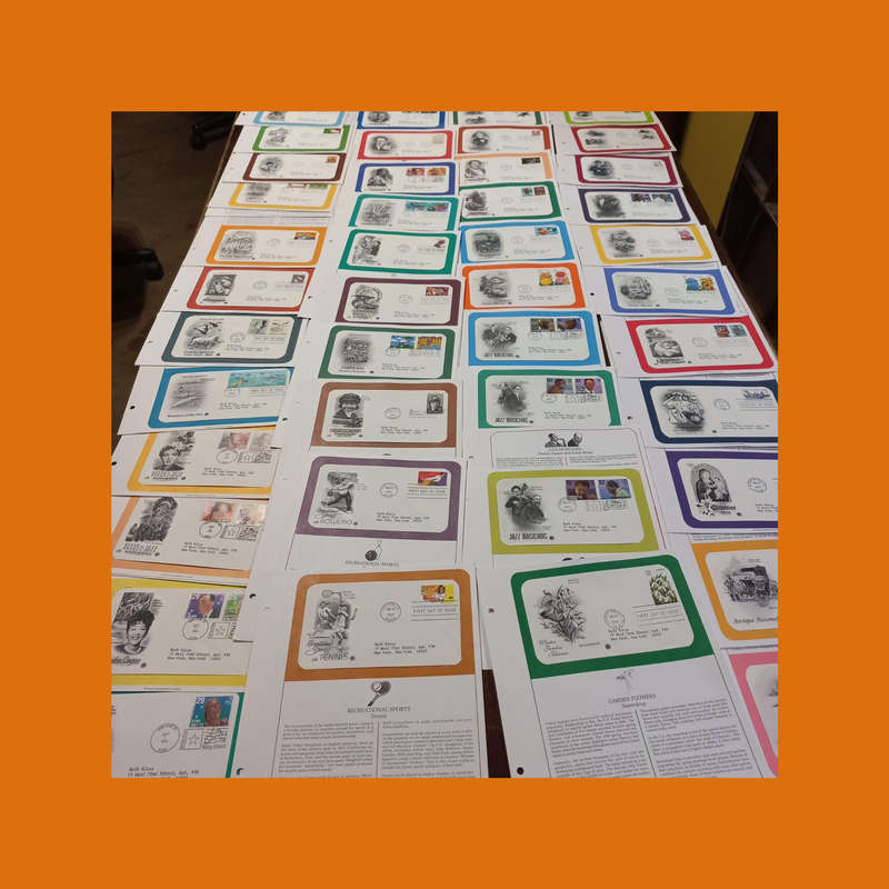 United States  Thematic First Day Cover Collection (Approx. 100 FDCs)