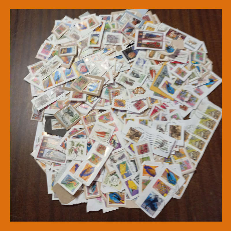 South Africa Modern on Piece  150g, Fauna & Flora Definitives