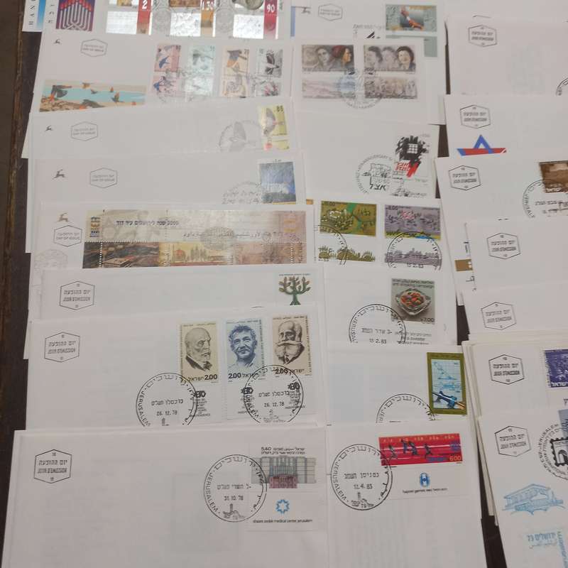 Israel FDC Collection - 200+ covers - R1 Start