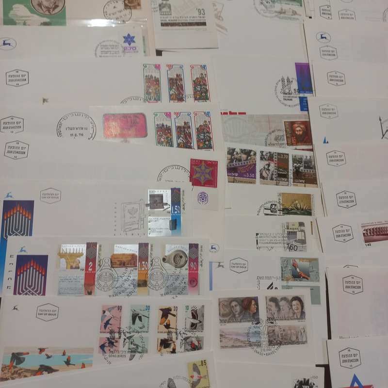 Israel FDC Collection - 200+ covers - R1 Start