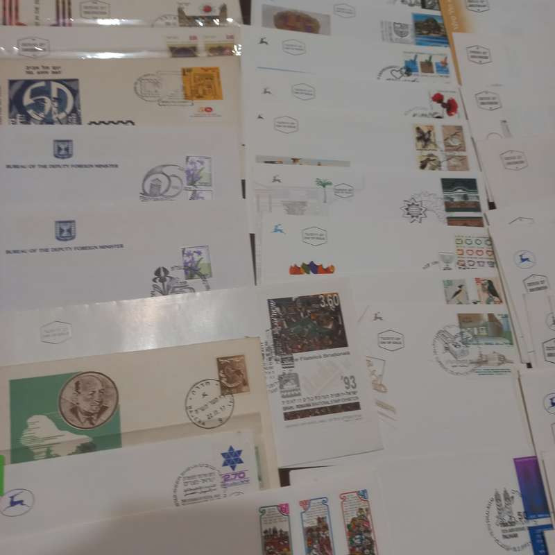 Israel FDC Collection - 200+ covers - R1 Start