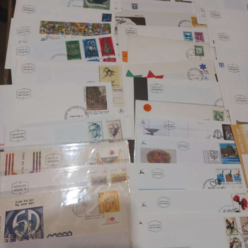 Israel FDC Collection - 200+ covers - R1 Start