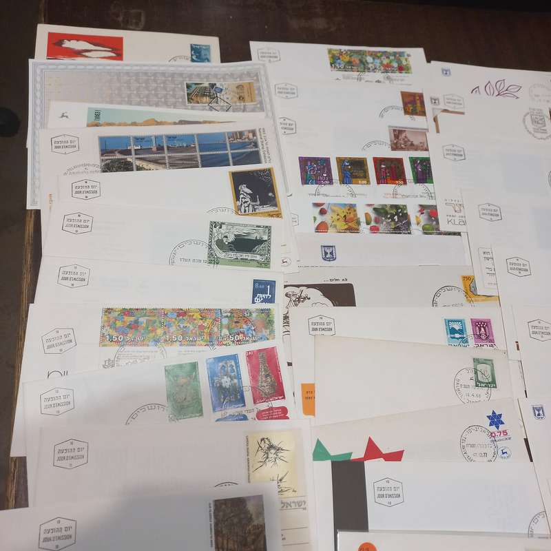 Israel FDC Collection - 200+ covers - R1 Start