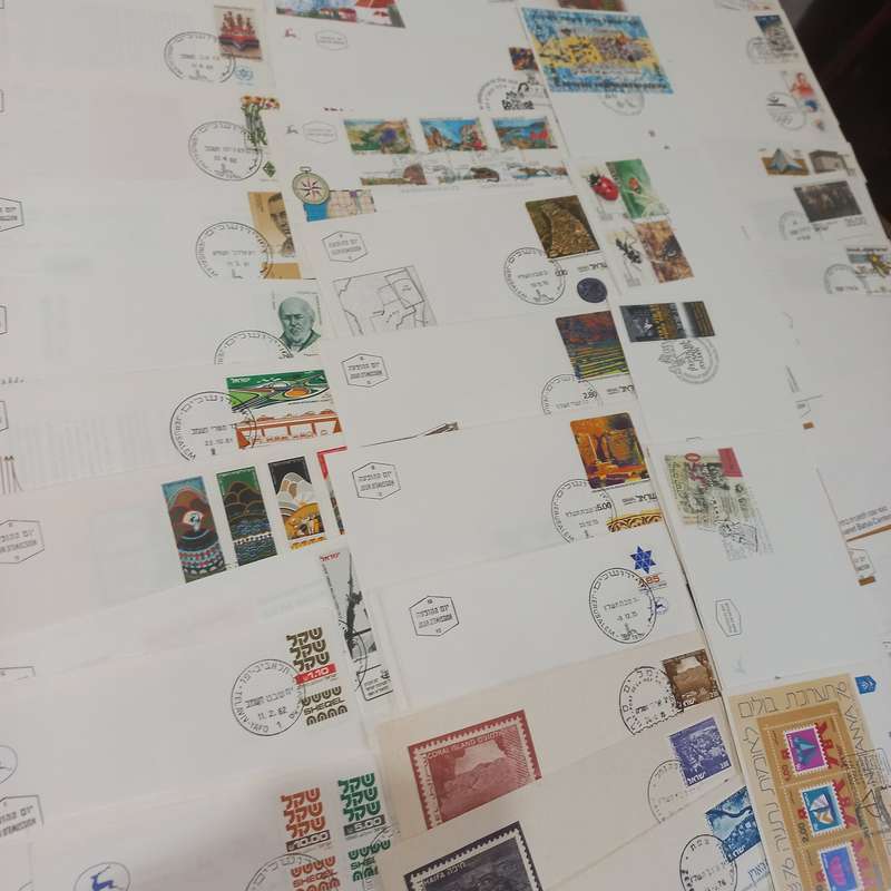 Israel FDC Collection - 200+ covers - R1 Start