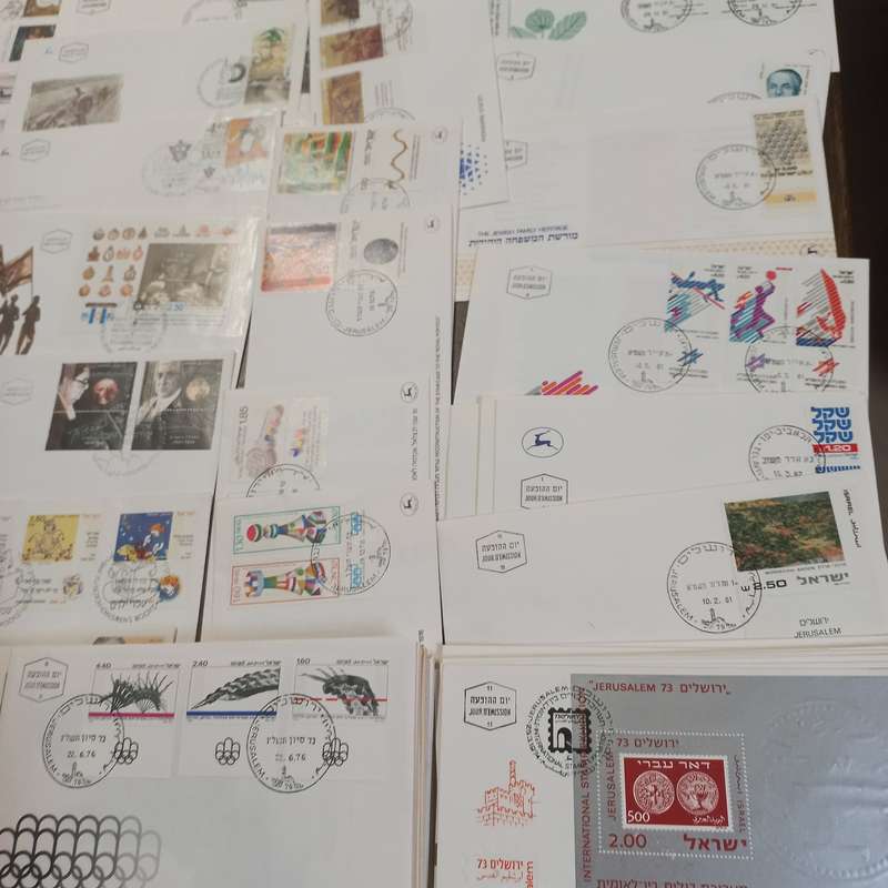 Israel FDC Collection - 200+ covers - R1 Start
