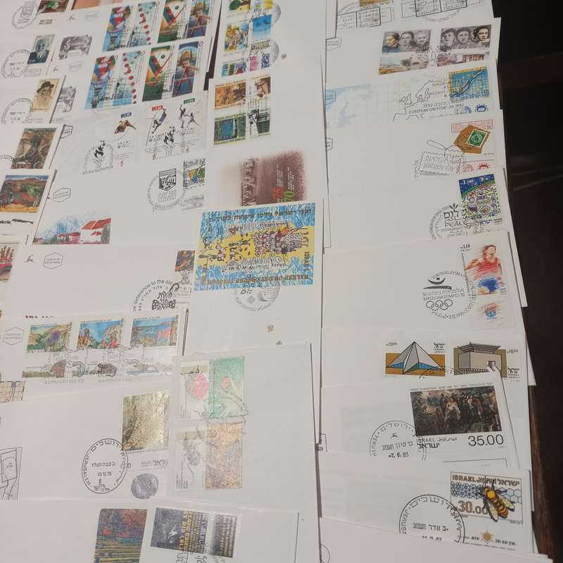 Israel FDC Collection - 200+ covers - R1 Start