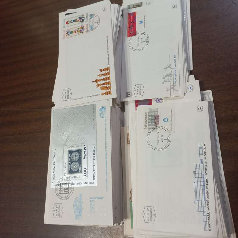 Israel FDC Collection - 200+ covers - R1 Start