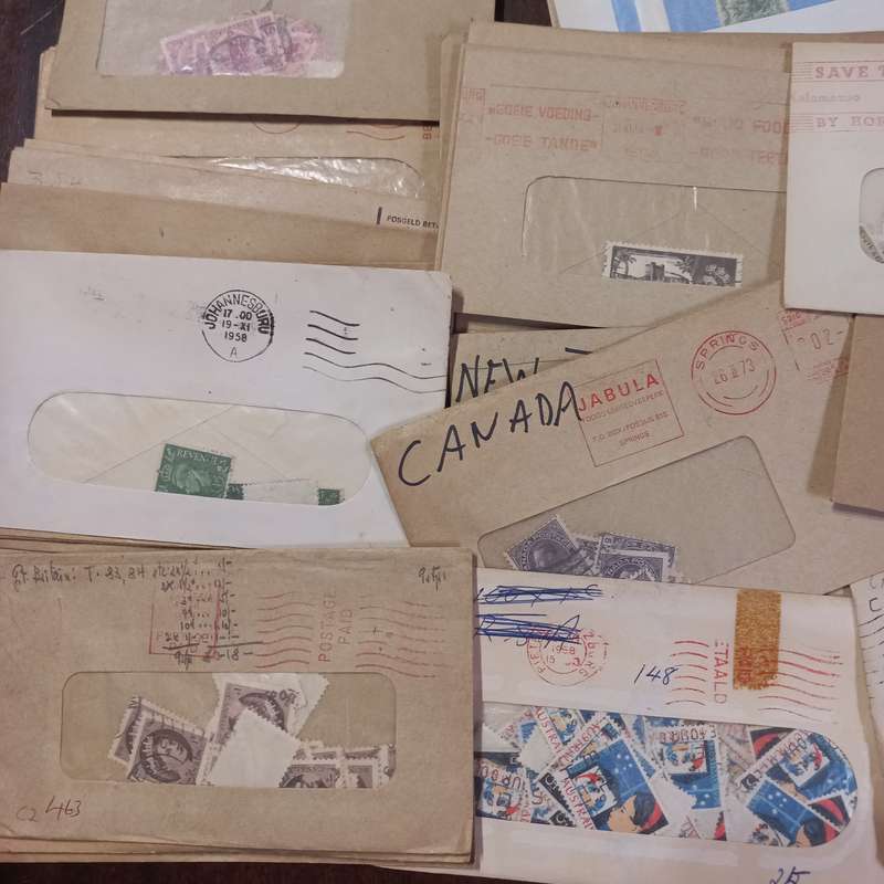 World Mixture off Paper sorted in Envelopes - R1 Start