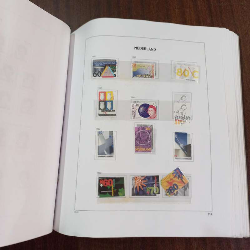 Netherlands collection in DAVO album - R1 Start