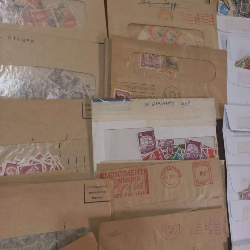 World selection off paper sorted in envelopes - Starting at R1