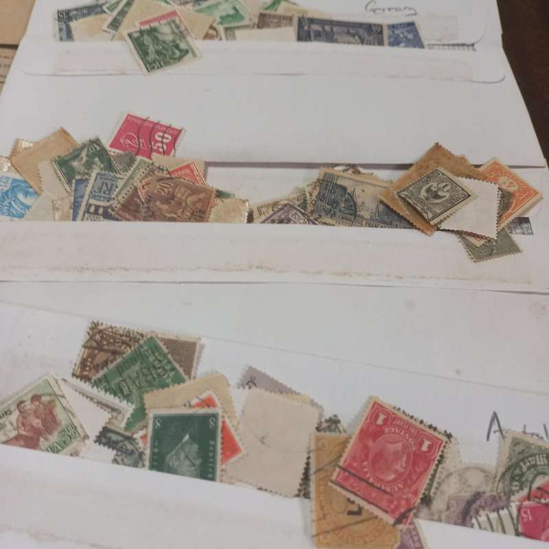 World selection off paper sorted in envelopes - Starting at R1